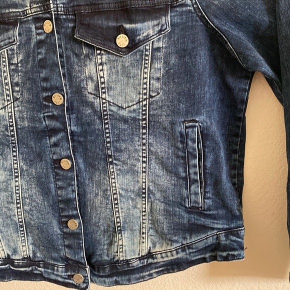 WILLIAM RAST Women’s Denim Stretch Jacket Size 1X - Picture 3 of 6